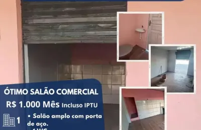 Ponto comercial com 1 sala para alugar na Estrada Portão Honda, Jardim Revista, Suzano
