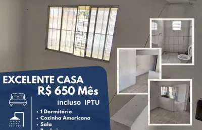 Casa com 1 quarto para alugar na Rua Santo Antônio, Jardim Cândida, Poá