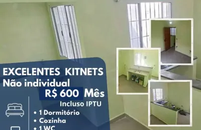 Kitnet / Stúdio para alugar na Rua Professor Theotônio Pavão, Vila Jamil, Ferraz de Vasconcelos