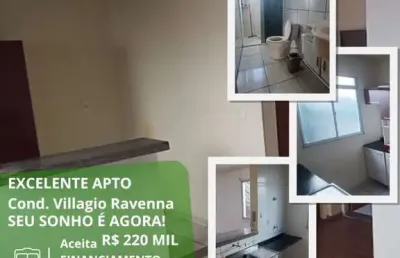 Apartamento para venda em mogi das cruzes, vila nova aparecida, 2 dormitórios, 1 banheiro, 1 vaga