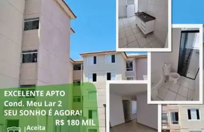 Apartamento para venda em mogi das cruzes, jundiapeba, 2 dormitórios, 1 banheiro, 1 vaga