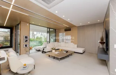Apartamento com 4 quartos à venda na rua professor pedro viriato parigot de souza, 1728, ecoville, curitiba, 227 m2 por r$ 3.954.000