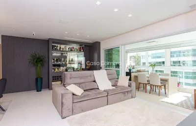 Apartamento com 3 quartos à venda na rua professor pedro viriato parigot de souza, 3650, ecoville, curitiba, 129 m2 por r$ 1.750.000