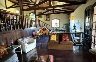 Casa com 10 quartos à venda na rua josé janotti primo, agriões, teresópolis, 343 m2 por r$ 1.200.000