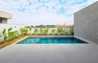Ecogarden... sua procura acabou! casa luxuosa no condomínio ecogarden.