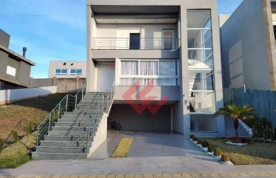 Sobrado com 3 dormitórios, 323 m² - venda por r$ 2.500.000,00 ou aluguel por r$ 15.900,00/mês - alphaville - gravataí/rs