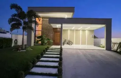 Casa em condomínio fechado com 4 quartos à venda na Avenida Doutor Luís Antônio, 22, Emaús, Parnamirim