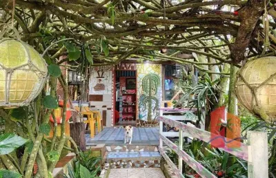 Casa ecológica & cabana com natureza integrada – imbituba/sc | 700m da praia do ouvidor