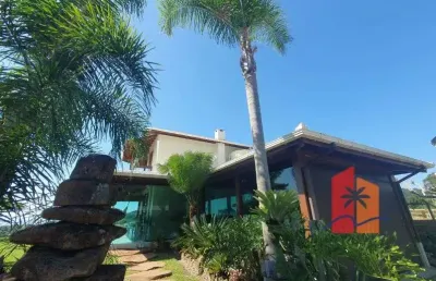 Raridade em garopaba - linda casa com vista para as dunas do siriú, mar e lagoa