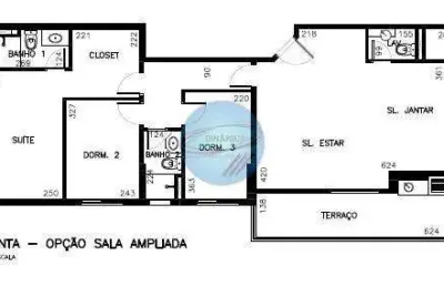 Bellini  apartamento com 109m². a melhor vista de alphaville