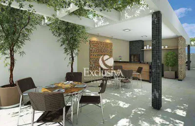Apartamento com 3 dormitórios à venda, 65 m² - edifício aqua brasil residencial e resort - londrina/pr
