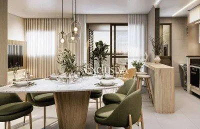 Apartamento com 3 dormitórios à venda, 83 m² - art home, centro - londrina/pr