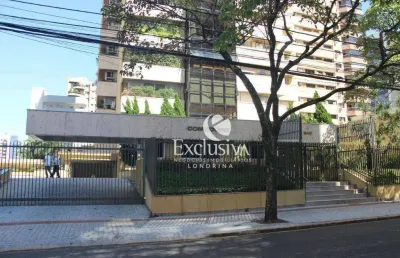 Apartamento com 5 quartos sendo 2 suítes, 1 suíte master à venda, 453 m² - centro - londrina/pr