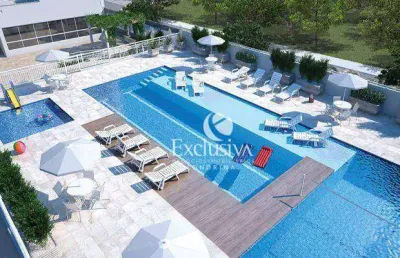 Apartamento com 3 quartos à venda, 69 m² - edifício aquaparque residence - londrina/pr