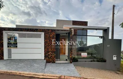 Casa com 3 quartos à venda, 189 m² - jardim moriá - rolândia/pr