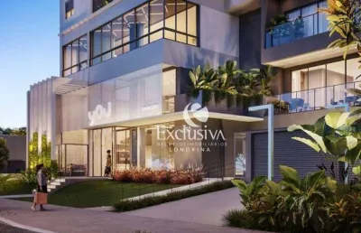 Apartamento com 3 dormitórios à venda, 89 m²  - gleba palhano - londrina/pr