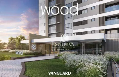 Apartamento com 1 suíte e 1 dormitório à venda, 62 m²  - edifício wood, terra bonita - londrina/pr