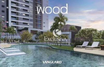 Apartamento com 1 suíte e 1 dormitório à venda, 70 m² - edifício wood, terra bonita - londrina/pr