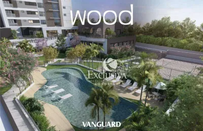 Apartamento com 1 suíte e 1 dormitório à venda, 84 m² - edifício wood, terra bonita - londrina/pr