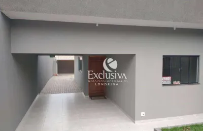 Casa com 3 quartos à venda, 190 m² - jardim caviuna - rolândia/pr