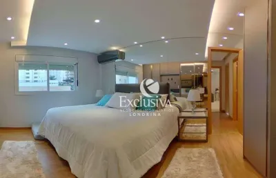 Apartamento com 3 quartos à venda, 110 m² - edifício vert residence - londrina/pr