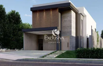 Sobrado com 3 quartos à venda, 197 m²  - parque tauá - cond. aranguá - londrina/pr