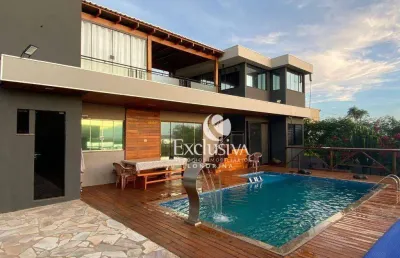 Sobrado com 5 dormitórios à venda, 273 m² - paranagi - sertaneja/pr