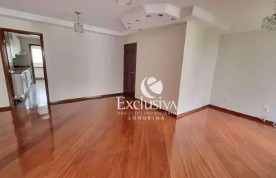 Apartamento com 3 quartos  à venda, 130 m² - centro - londrina/pr