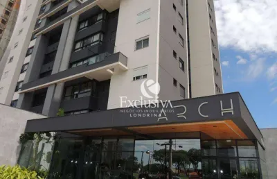 Apartamento com 2 quartos  à venda, 103 m²- gleba palhano - londrina/pr