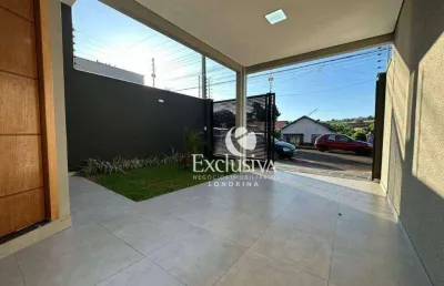 Casa com 3 quartos à venda, 115 m² por r$ 410.000 - ouro verde - londrina/pr