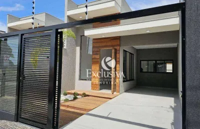 Casa com 3 quartos à venda, 130 m² - parque residencial joão piza - londrina/pr