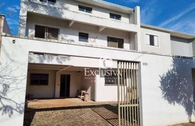 Sobrado com 4 dormitórios à venda, 205 m² - jardim burle marx - londrina/pr