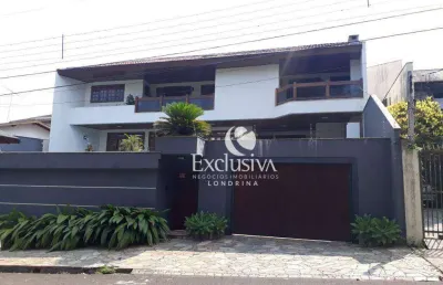 Sobrado com 4 quartos à venda, 421 m² - jardim nova londrina - londrina/pr