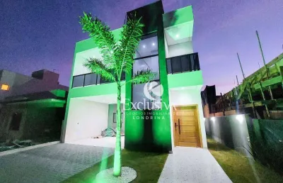 Sobrado com 3 quartos à venda, 205 m²  - parque tauá - cond. aranguá - londrina/pr