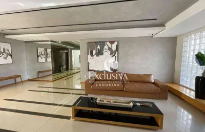 Apartamento com 3 quartos à venda, 103 m² - gleba palhano - londrina/pr- edifício anita malfatti