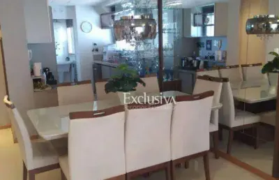 Apartamento com 3 quartos  à venda, 104 m²  - gleba palhano - londrina/pr
