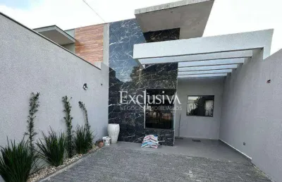 Casa com 3 dormitórios à venda, 75 m² - jardim montecatini - londrina/pr