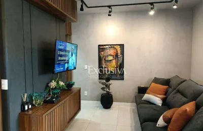 Apartamento com 2 dormitórios à venda, 70 m² - edifício victoria parque, gleba fazenda palhano - londrina/pr