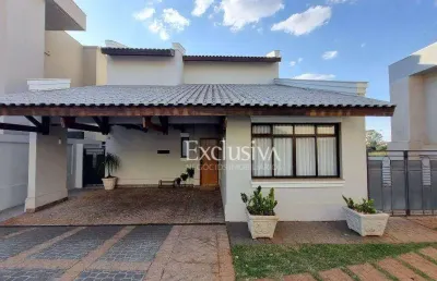 Sobrado com 4 dormitórios à venda, 203 m² - condomínio golden ville - londrina/pr