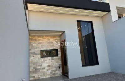 Casa com 3 dormitórios à venda, 80 m² - tauá - londrina/pr