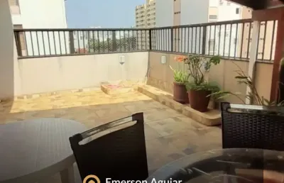 Cobertura de 90m² com 3 quartos e 1 suíte na área central de rio preto - vila imperial