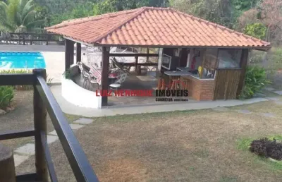 Casa em condomínio fechado com 6 quartos à venda na rodovia mg 10, km 55, km 55, campo alegre, jaboticatubas, 330 m2 por r$ 1.250.000