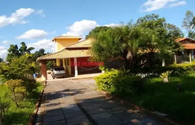 Casa em condomínio fechado com 5 quartos à venda na rodovia mg 10, km 55, campo alegre, jaboticatubas, 300 m2 por r$ 880.000