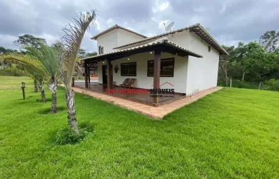 Casa em condomínio fechado com 3 quartos à venda na rua noel rosa, sn, condomínio vale do luar, jaboticatubas, 200 m2 por r$ 950.000