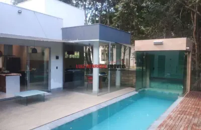 Casa em condomínio fechado com 4 quartos à venda na rodovia mg10, sn, serra do cipó, santana do riacho, 200 m2 por r$ 1.400.000