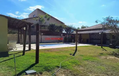 Casa em condomínio fechado com 4 quartos à venda na rodovia mg 10 km 55, 55, condomínio vale do luar, jaboticatubas, 150 m2 por r$ 590.000