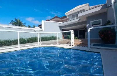 Casa duplex, 300 m² porteira fechada no condomínio vivendas do sol, recreio dos bandeirantes