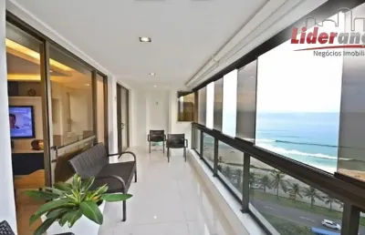 Apartamento 04 quartos, 150 m² porteira fechada com vista cinematográfica da praia da barra da tijuca