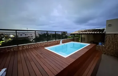 Cobertura duplex com 370 m², 5 quartos e lazer privativo na avenida gláucio gil - recreio dos bandeirantes