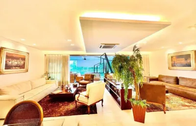 Cond. sainth barth na península 298 m2 - mobiliado e decorado 4 quartos e suites.